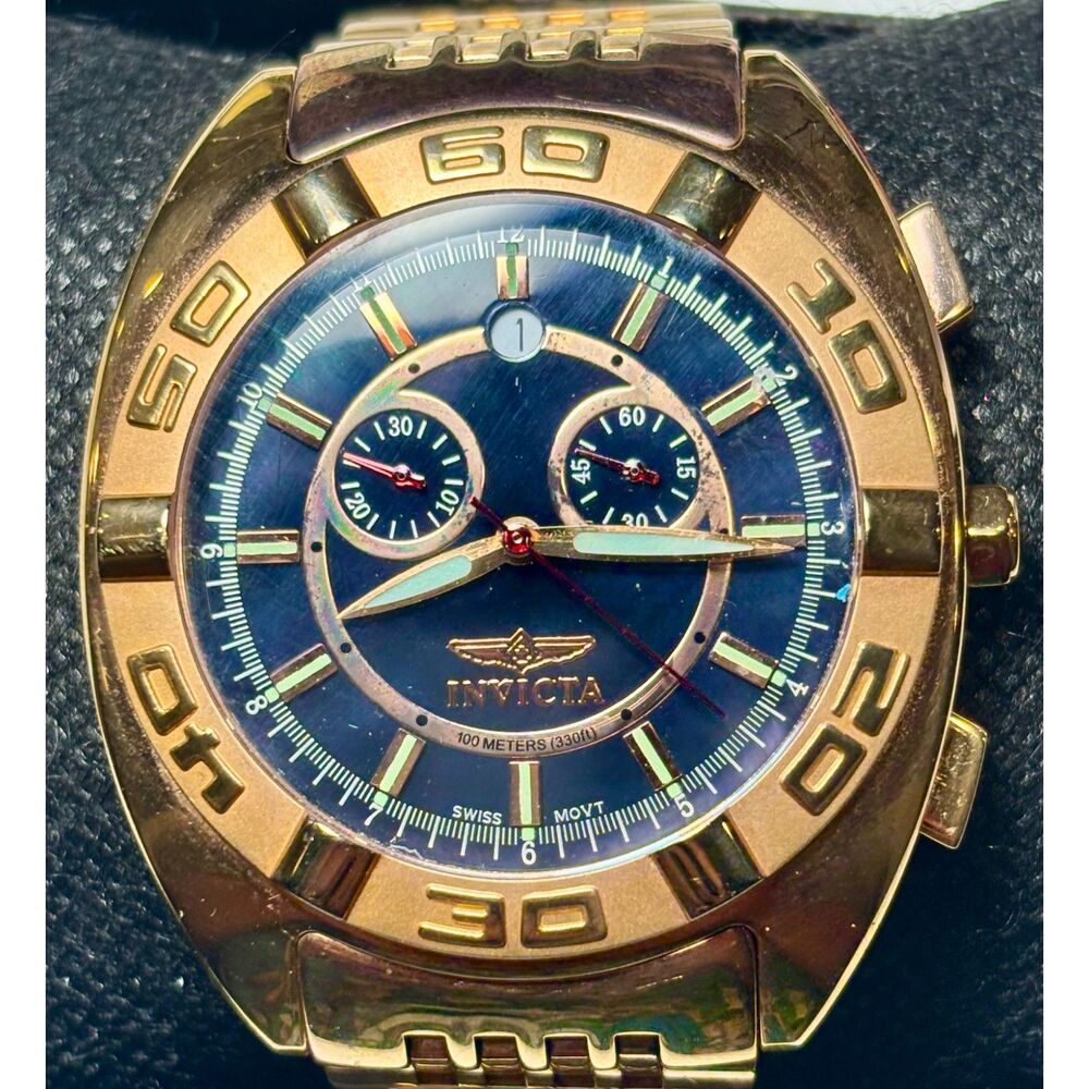 MEN’S INVICTA 3705 CHRONOGRAPH WATCH - FRESH BATTERY